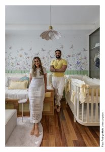 Bianca Mota e Danilo Oliveira, arquitetos especialistas em quarto infantil.